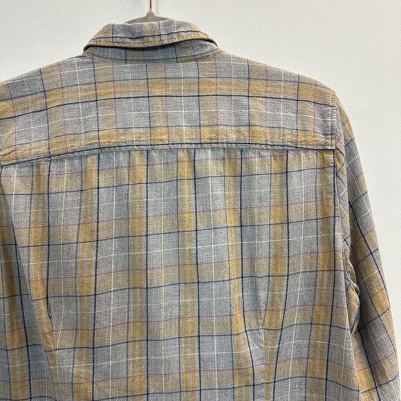 J.Crew Plaid Flannel Shirt Large - Picture 9 of 14